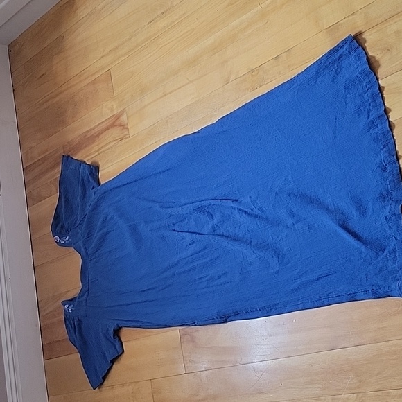 Vermont country store blue nightgown size M - Picture 6 of 6